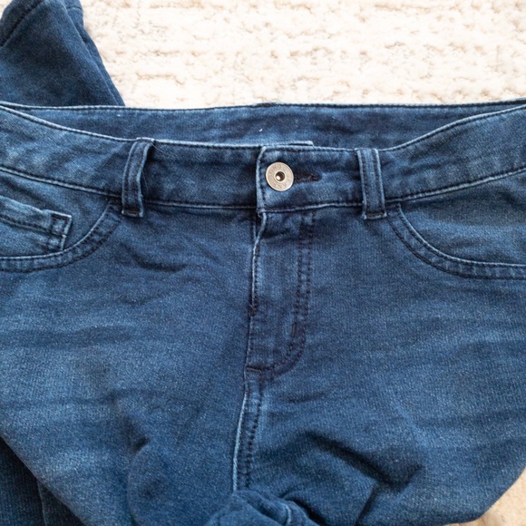 2 pairs Girls Jeggings size 14 - Picture 3 of 7